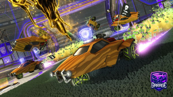 A Rocket League car design from Opc-Zacke