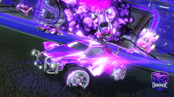 A Rocket League car design from Drrmless