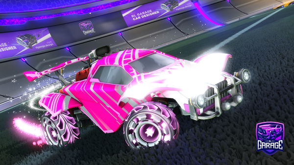 A Rocket League car design from Snaps24booya24