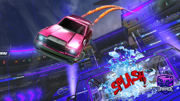 A Rocket League car design from SweatFrxsty