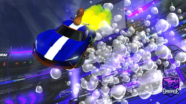 A Rocket League car design from Pane009