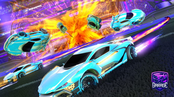 A Rocket League car design from JohnnyS2