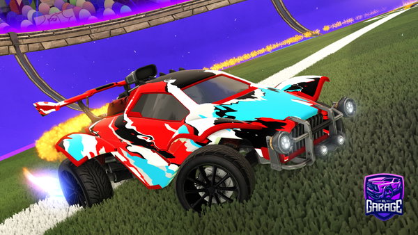 A Rocket League car design from MiniMINNRR