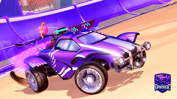 A Rocket League car design from OutsideWren3769