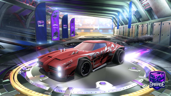 A Rocket League car design from VelaNovas