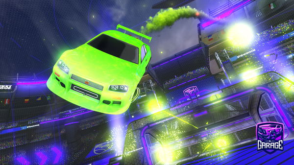 A Rocket League car design from lfcmonkey08