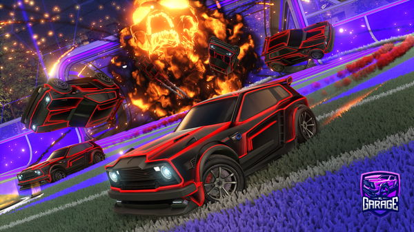 A Rocket League car design from Jiamisafooth