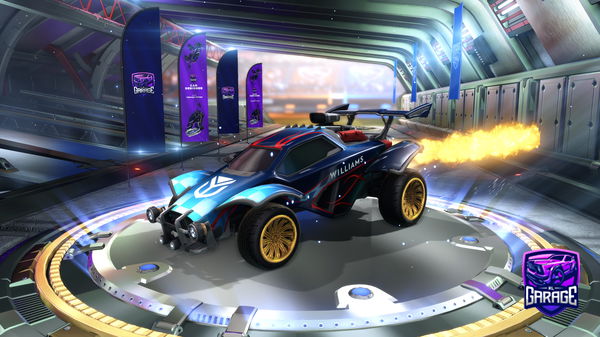 A Rocket League car design from Opc-Zacke