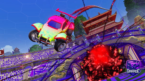 A Rocket League car design from Evdr11