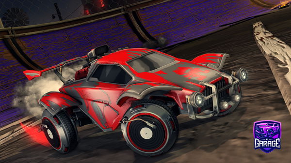 A Rocket League car design from Capybara_RL