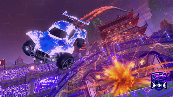 A Rocket League car design from gwemlin