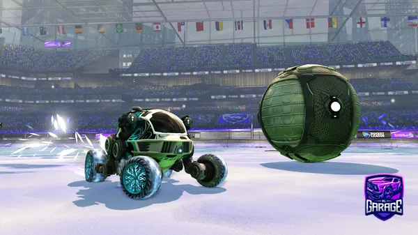 A Rocket League car design from DEAD_MXXN