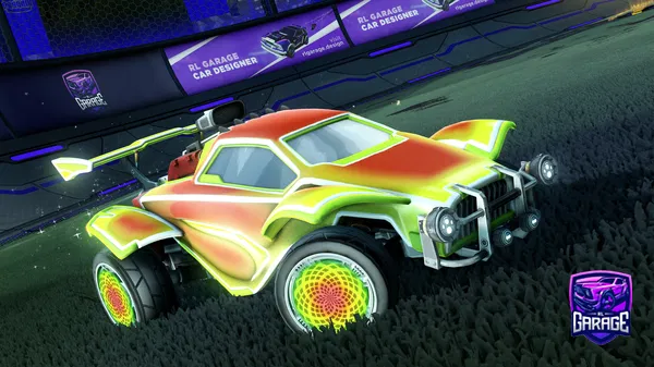 A Rocket League car design from bendyrhino