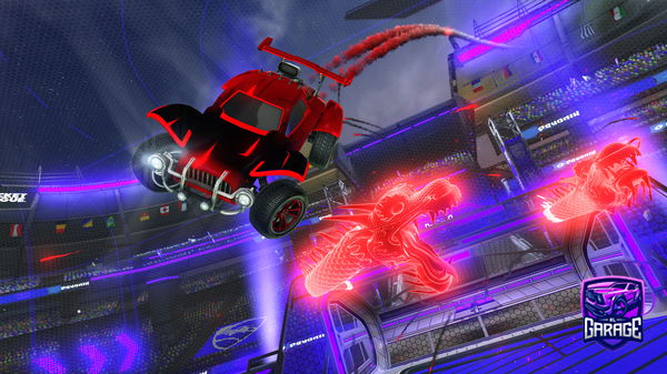 A Rocket League car design from Marton12