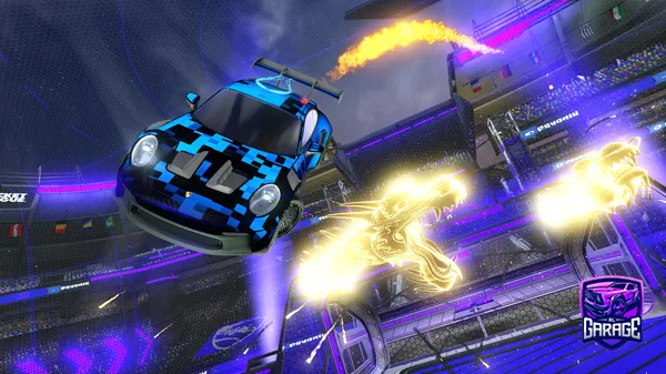 A Rocket League car design from Loui_986