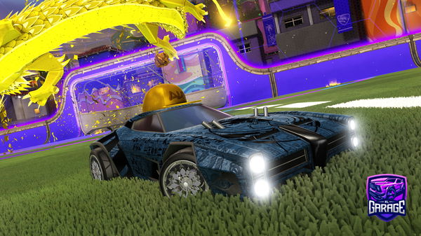A Rocket League car design from Plenktton
