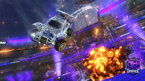 A Rocket League car design from SSDrumz