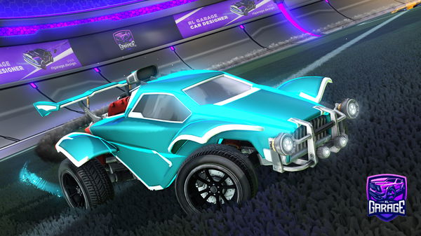 A Rocket League car design from Savyma