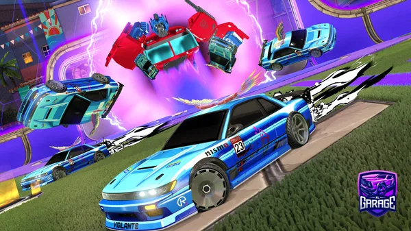 A Rocket League car design from MTGX