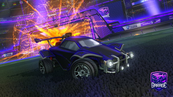 A Rocket League car design from OmX3MK