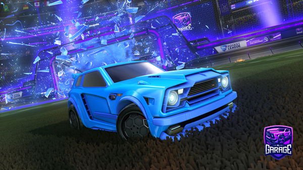A Rocket League car design from everesti44