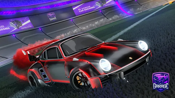 A Rocket League car design from DXGM488