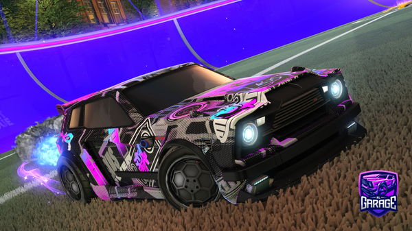 A Rocket League car design from kiwui_o