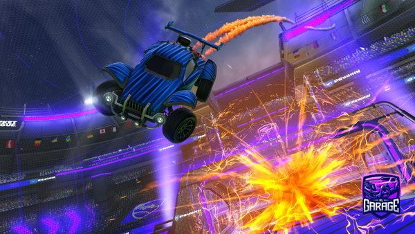 A Rocket League car design from THEBEASTESTGAME