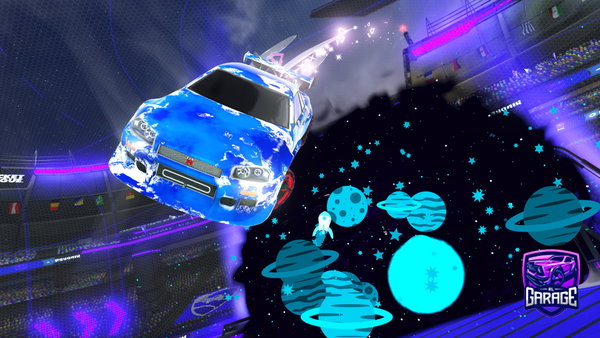 A Rocket League car design from Lollyto14