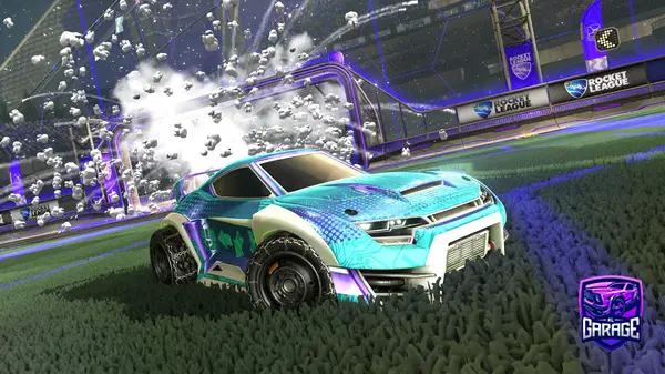 A Rocket League car design from Zenfir