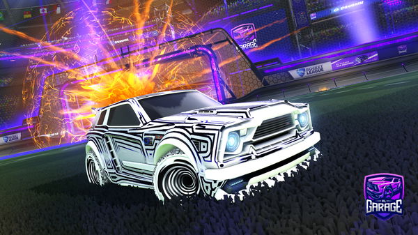 A Rocket League car design from BigVedj