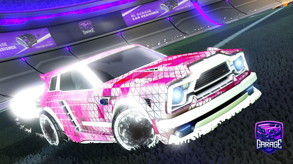 A Rocket League car design from AirFendt