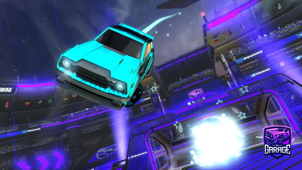 A Rocket League car design from NyxRL-EU