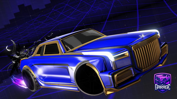 A Rocket League car design from spoofy14