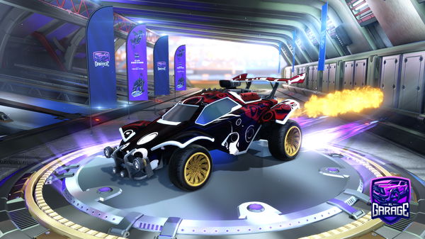 A Rocket League car design from RogueWZN