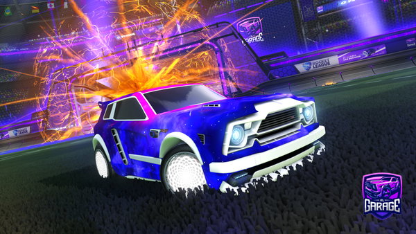 A Rocket League car design from ddawson_