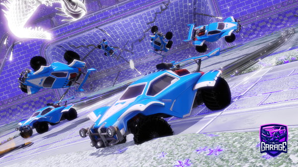 A Rocket League car design from BelugaMcCoy