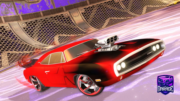 A Rocket League car design from vooza17