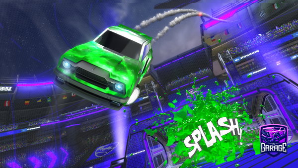 A Rocket League car design from gyeretrade