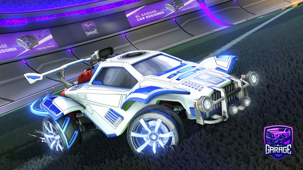 A Rocket League car design from daddydolf