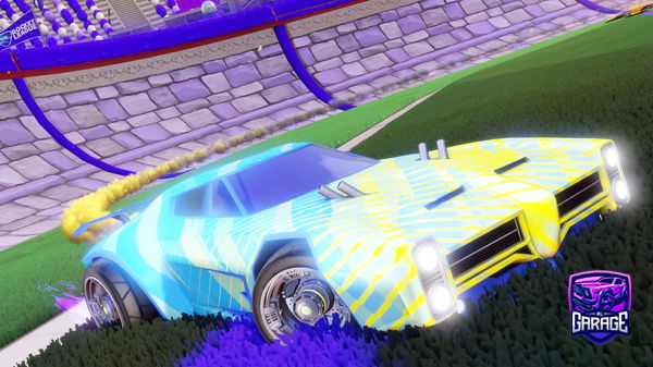 A Rocket League car design from Profanaties