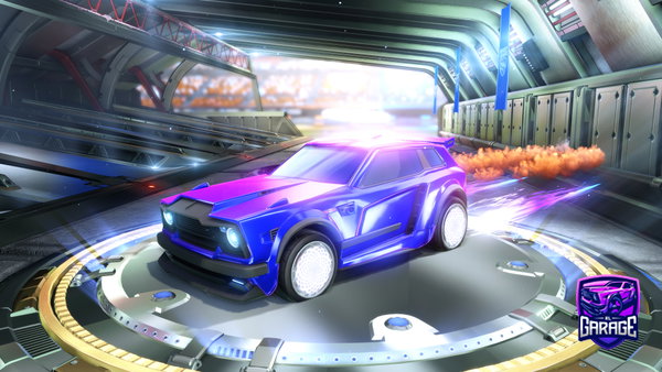 A Rocket League car design from xxhappyshowxx