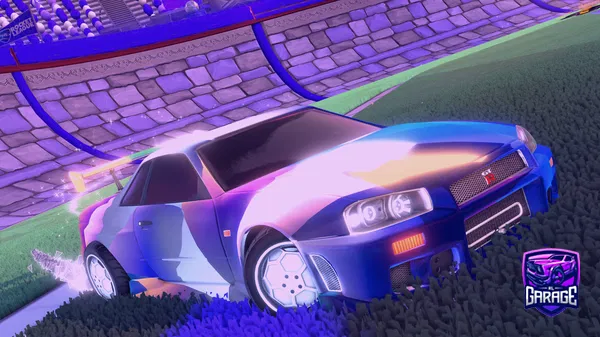A Rocket League car design from Aymanrltrader