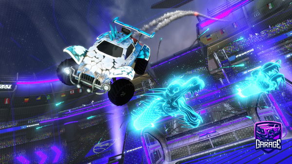 A Rocket League car design from LokePoke