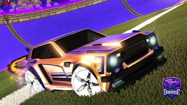 A Rocket League car design from S_lw0