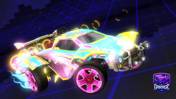 A Rocket League car design from M1Ju