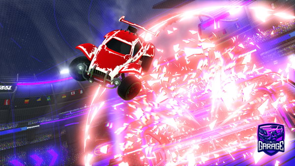 A Rocket League car design from King_Fred