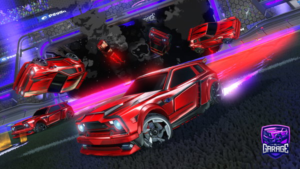 A Rocket League car design from BeubuzZ