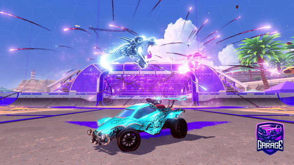A Rocket League car design from joinkerd
