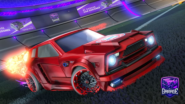 A Rocket League car design from yanyudji